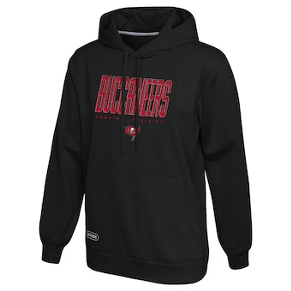 Men's Black Tampa Bay Buccaneers Combine Authentic Pullover Hoodie