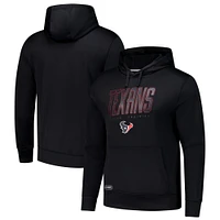 Men's Black Houston Texans Combine Authentic Pullover Hoodie