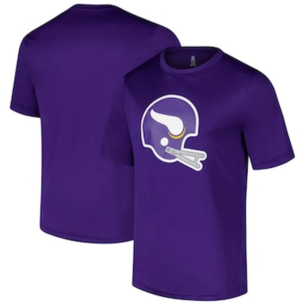 Men's Purple Minnesota Vikings Stadium Retro T-Shirt