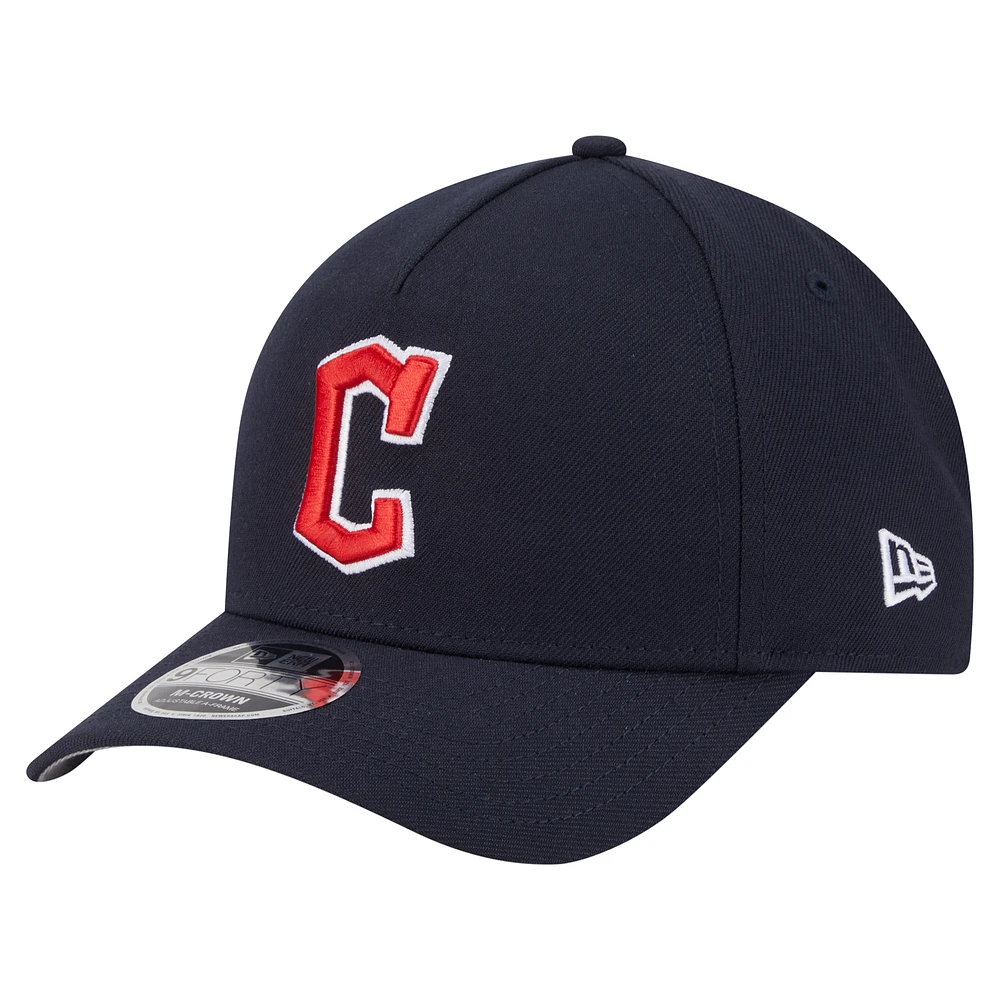 Men's New Era Navy Cleveland Guardians 9FORTY M-Crown Adjustable Hat