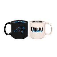 Carolina Panthers 2-Pack 15oz. Stackable Mug Set