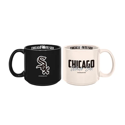 Chicago White Sox 2-Pack 15oz. Stackable Mug Set