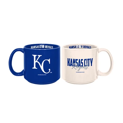 Kansas City Royals 2-Pack 15oz. Stackable Mug Set