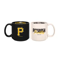 Pittsburgh Pirates 2-Pack 15oz. Stackable Mug Set