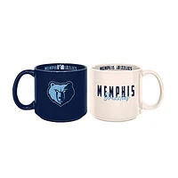 Memphis Grizzlies 2-Pack 15oz. Stackable Mug Set