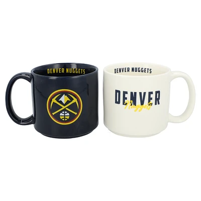 Denver Nuggets 2-Pack 15oz. Stackable Mug Set