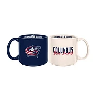 Columbus Blue Jackets 2-Pack 15oz. Stackable Mug Set