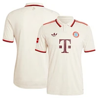 Men's adidas Originals  Cream Bayern Munich 2024/25 Third Authentic Jersey