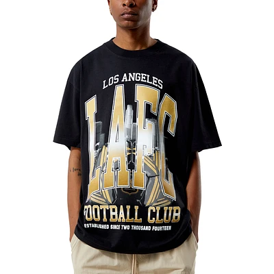 Men's PacSun Black LAFC Oversized Graphic T-Shirt