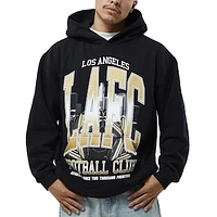 Men's PacSun Black LAFC Oversized Graphic Pullover Hoodie