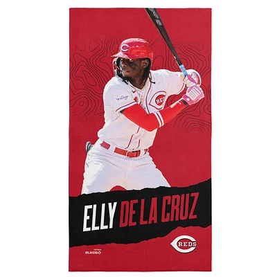 The Northwest Group Elly De La Cruz Cincinnati Reds 30" x 60" Beach Towel