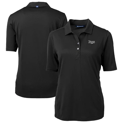 Women's Cutter & Buck Tampa Bay Rays Virtue Eco Pique Recycled Polo