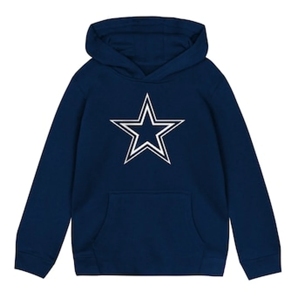 Toddler Navy Dallas Cowboys Logo Pullover Hoodie