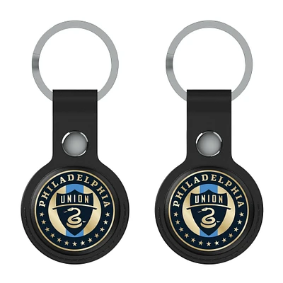 Keyscaper Philadelphia Union Two-Pack Insignia AirTag Holders