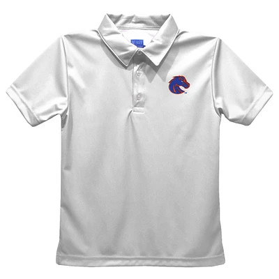 Toddler Vive La Fete  White Boise State Broncos Solid Polo