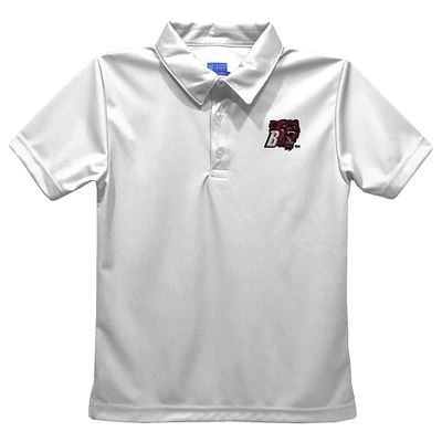 Toddler Vive La Fete  White Bridgewater State Bears Solid Polo