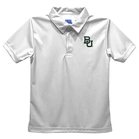Toddler Vive La Fete  White Baylor Bears Solid Polo