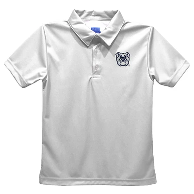 Toddler Vive La Fete  White Butler Bulldogs Solid Polo