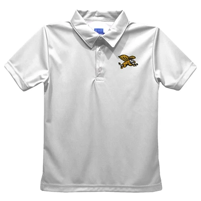 Toddler Vive La Fete  White Canisius College Golden Griffins Solid Polo