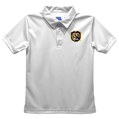 Toddler Vive La Fete  White Colorado College Tigers Solid Polo
