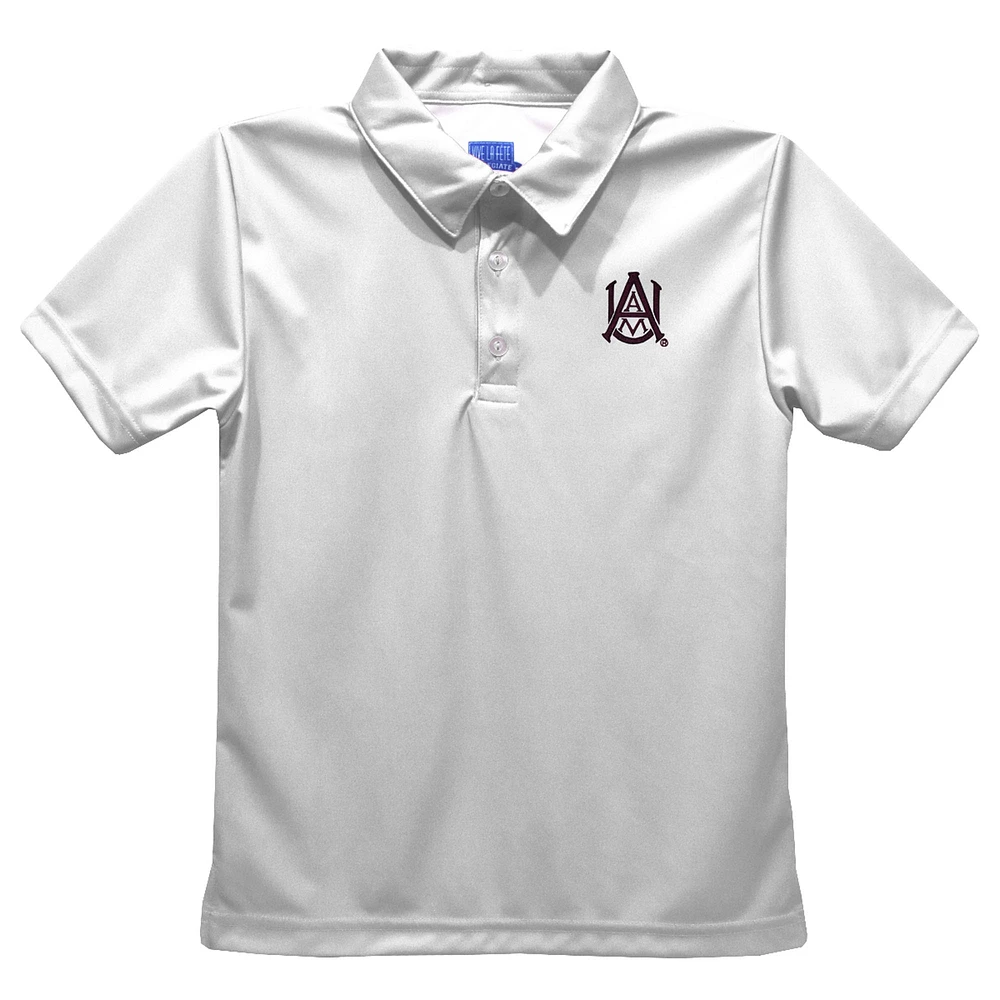 Toddler Vive La Fete White Alabama A&M Bulldogs Solid Polo
