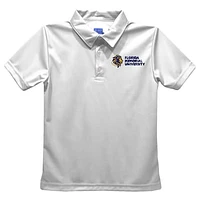 Toddler Vive La Fete  White FMU Lions Solid Polo
