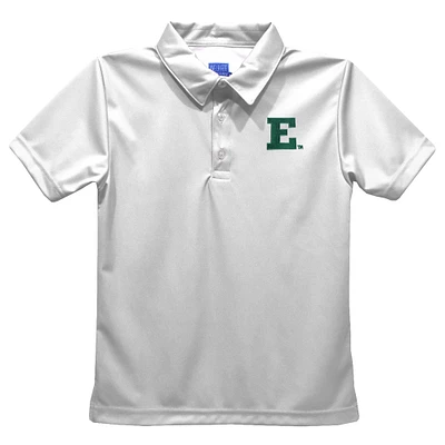 Toddler Vive La Fete  White Eastern Michigan Eagles Solid Polo