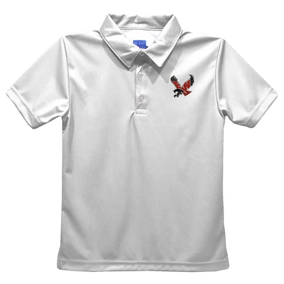 Toddler Vive La Fete  White Eastern Washington Eagles Solid Polo