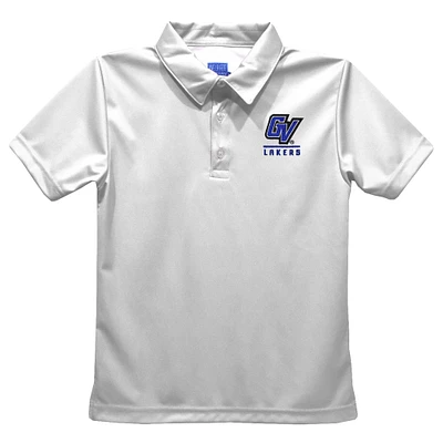 Toddler Vive La Fete  White Grand Valley State Lakers Solid Polo