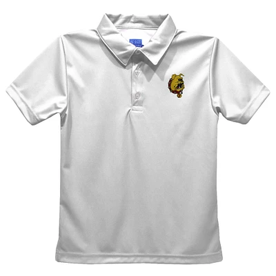 Toddler Vive La Fete  White Ferris State Bulldogs Solid Polo