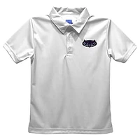 Toddler Vive La Fete  White Florida Atlantic Owls Solid Polo