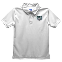 Toddler Vive La Fete  White Ohio Bobcats Solid Polo