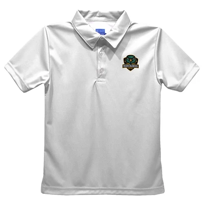 Toddler Vive La Fete  White Northern Virginia Community College Solid Polo