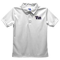 Toddler Vive La Fete  White Pitt Panthers Solid Polo