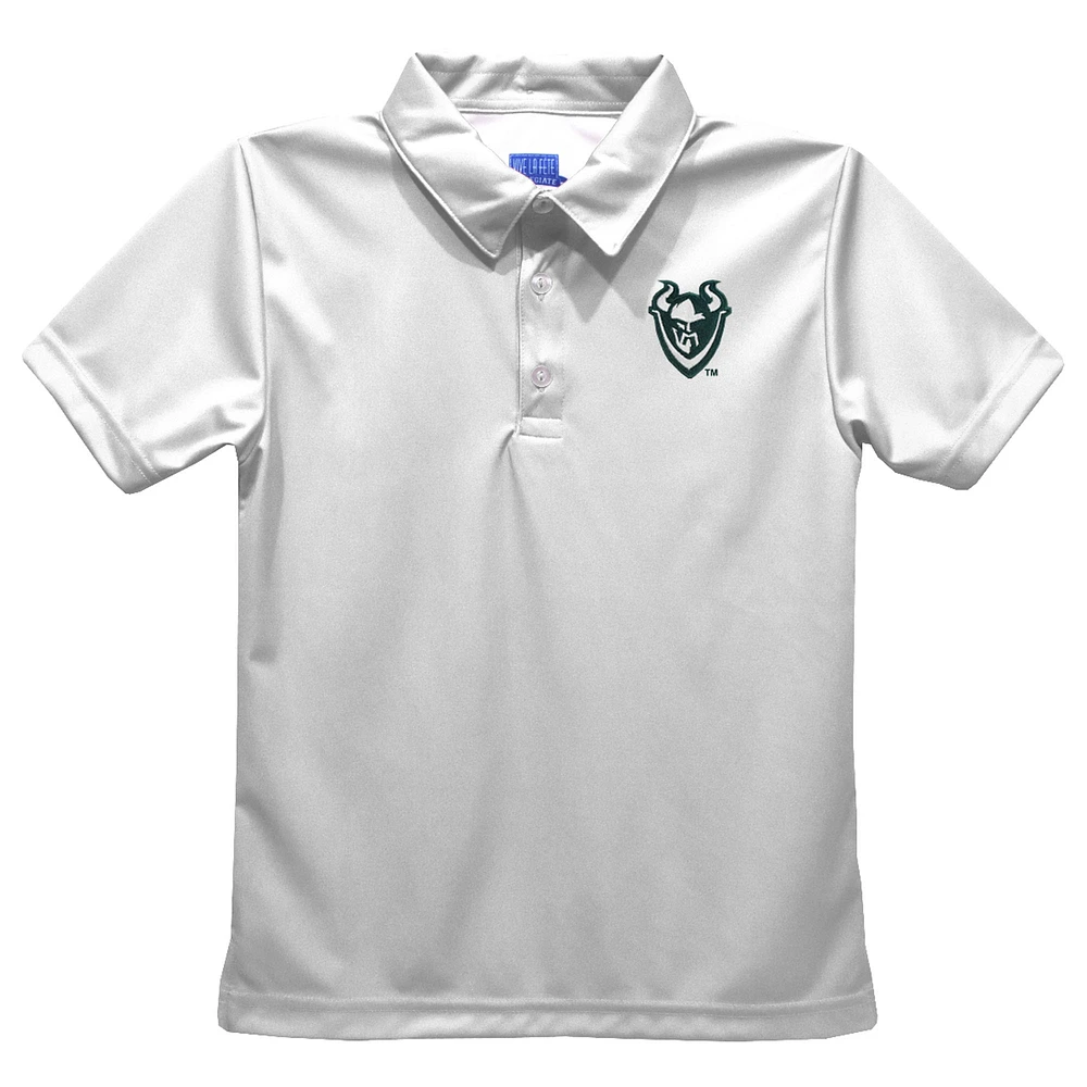 Toddler Vive La Fete White Portland State Vikings Solid Polo