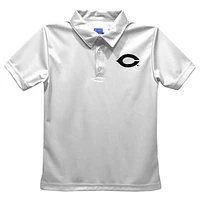 Toddler Vive La Fete  White UChicago Maroons Solid Polo