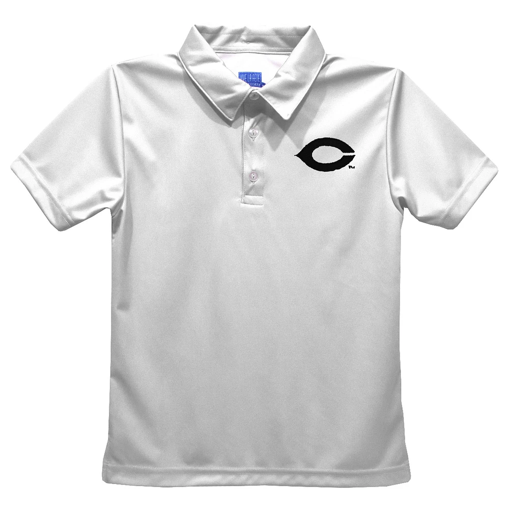 Toddler Vive La Fete White UChicago Maroons Solid Polo