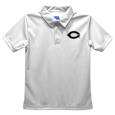 Toddler Vive La Fete  White UChicago Maroons Solid Polo