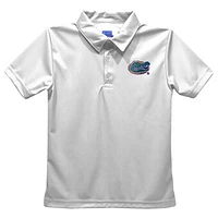 Toddler Vive La Fete  White Florida Gators Solid Polo