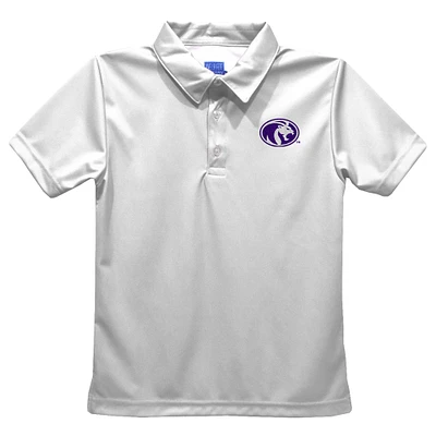 Toddler Vive La Fete  White North Alabama Lions Solid Polo