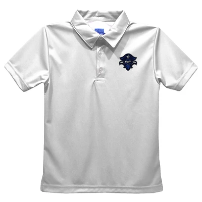 Toddler Vive La Fete  White New Orleans Privateers Solid Polo