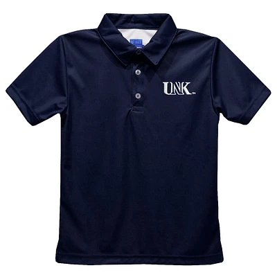Toddler Vive La Fete  Navy Nebraska-Kearney Lopers Solid Polo