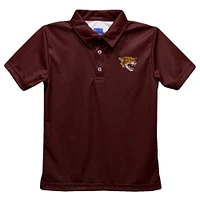 Youth Vive La Fete Maroon Bethune-Cookman Wildcats Solid Polo