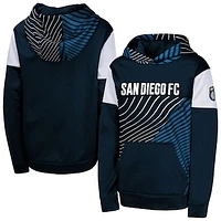 Youth Navy San Diego FC Unbeatable Pullover Hoodie