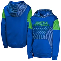 Youth Blue Seattle Sounders FC Unbeatable Pullover Hoodie