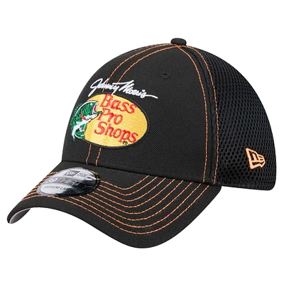 Men's New Era  Black Martin Truex Jr Neo 39THIRTY Flex Hat