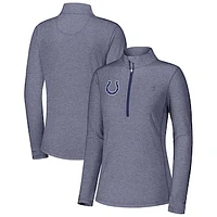 Women's Tommy Bahama Navy Indianapolis Colts Sport Playa Vista Quarter-Zip Jacket