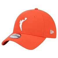 Men's New Era Orange WNBA Logo 9TWENTY Adjustable Hat