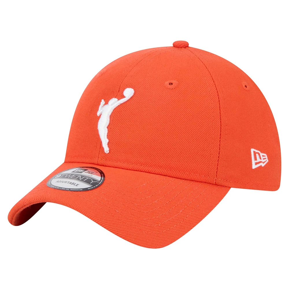 Men's New Era Orange WNBA Logo 9TWENTY Adjustable Hat