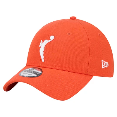 Men's New Era Orange WNBA Logo 9TWENTY Adjustable Hat